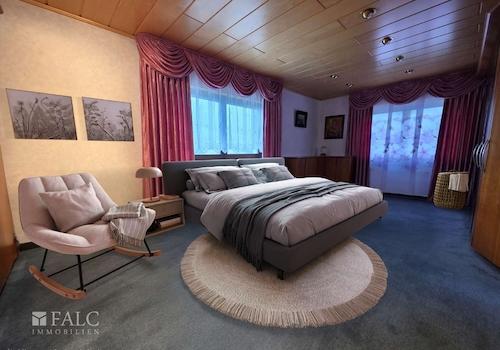 Schlafzimmer (virt. möbliert)