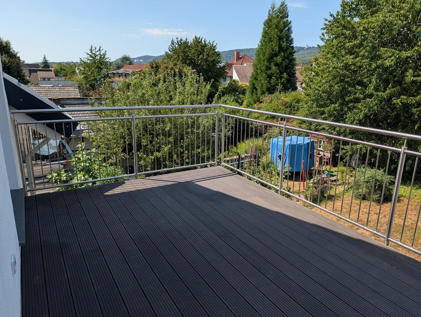 großer Balkon / Herkulesblick