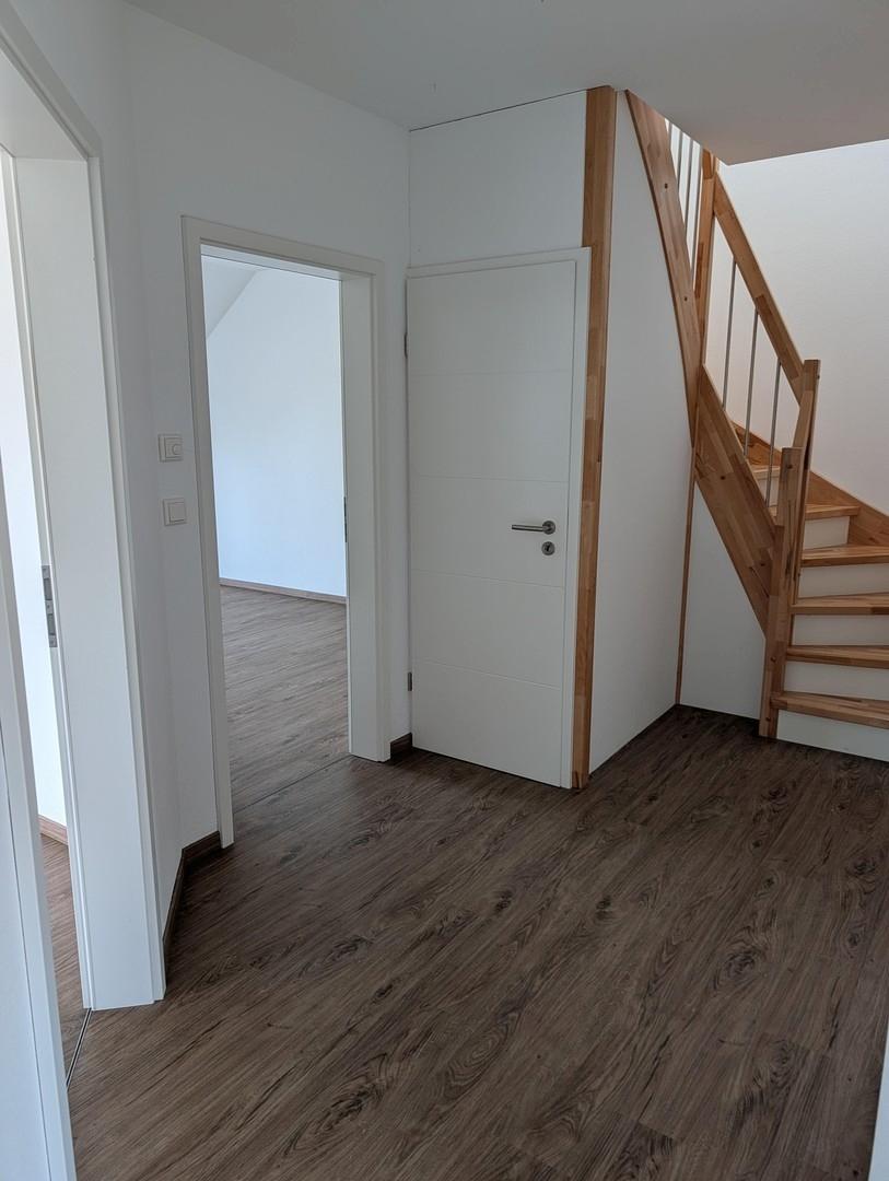 Treppe zum Spitzboden