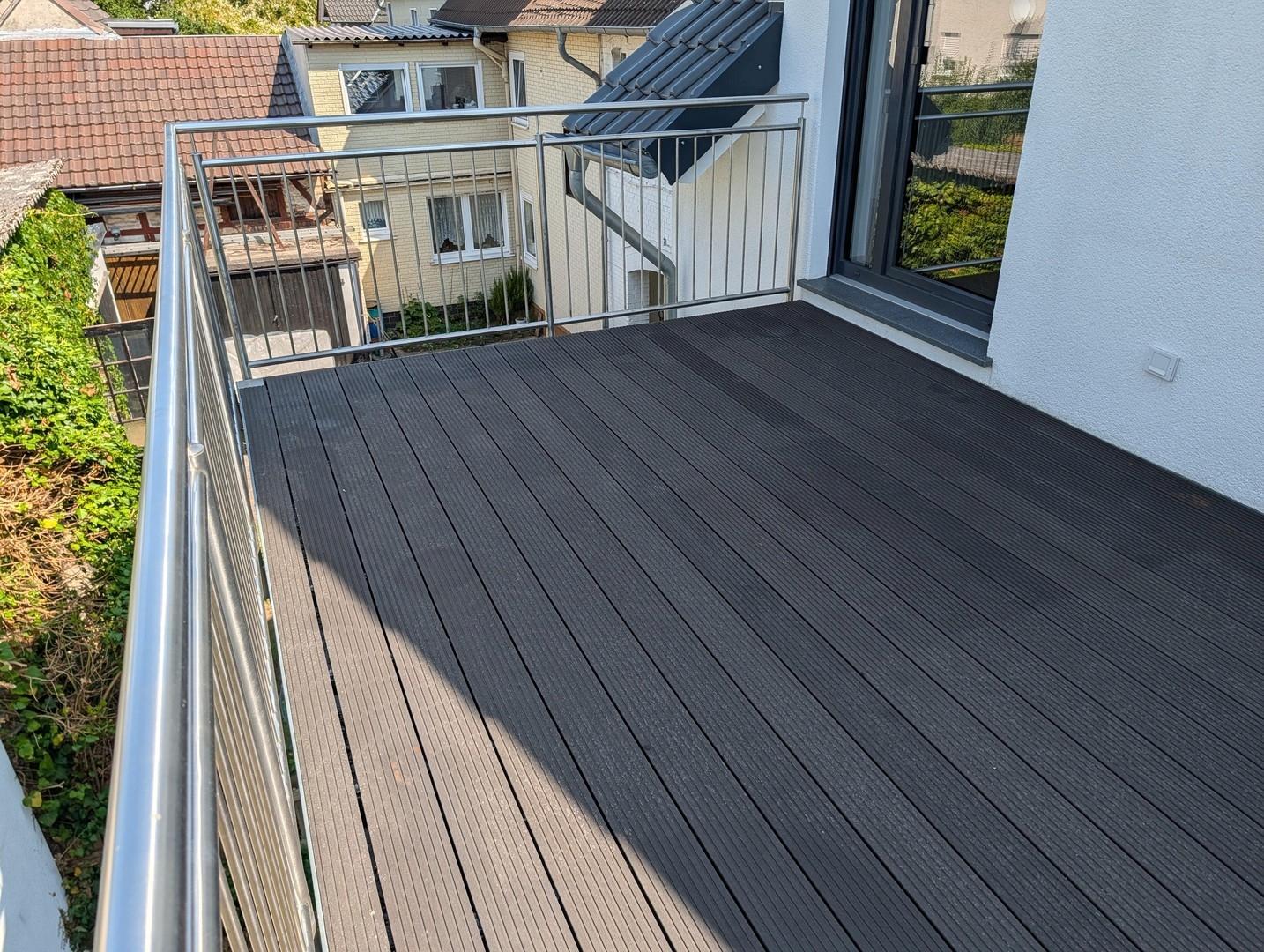 Balkon nach Norden