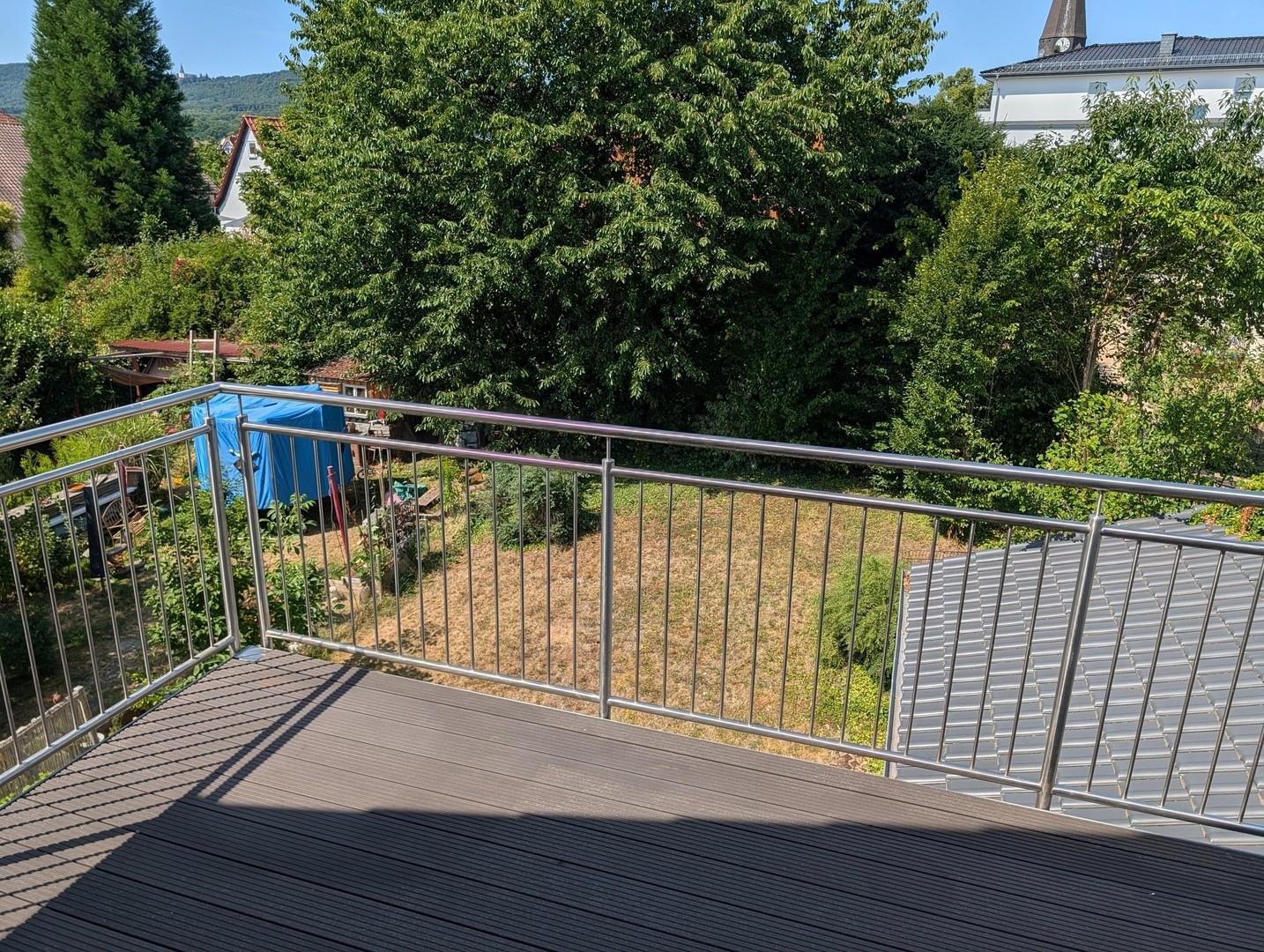 Blick ins Grüne