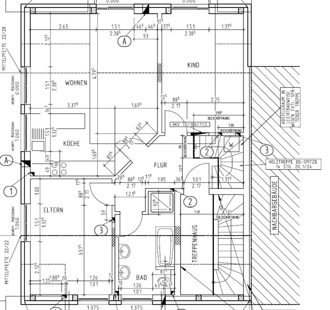 Grundriss Dachgeschoss