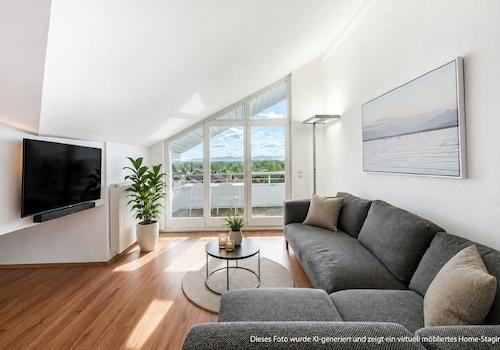 Wohnzimmer mit Blick