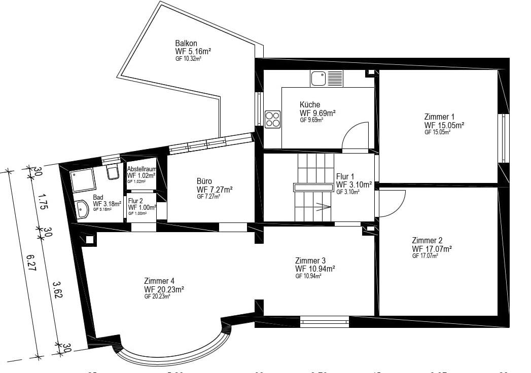 Grundriss OG