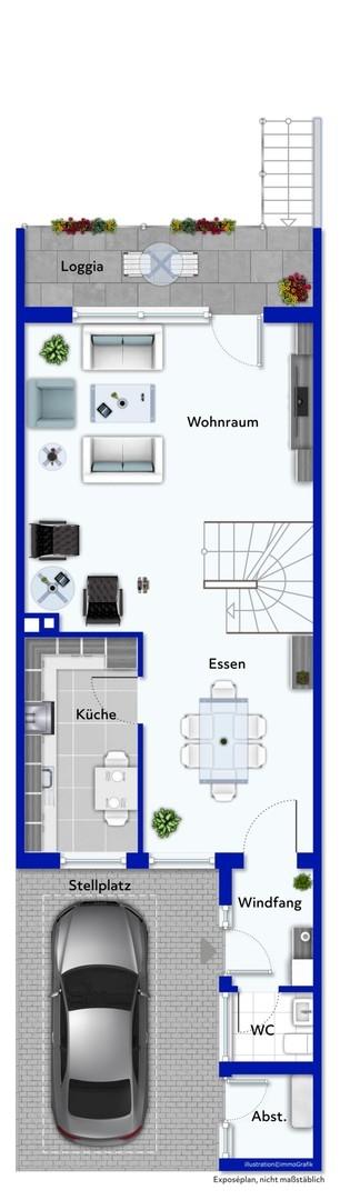 Grundriss Erdgeschoss