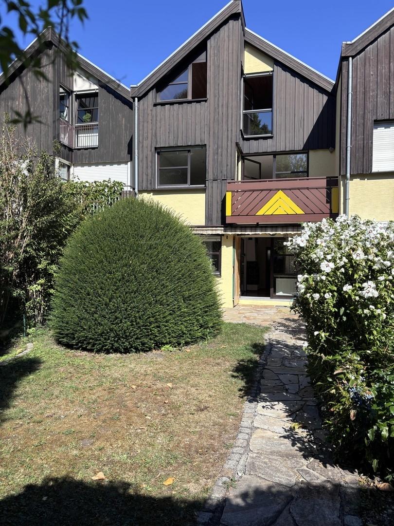 Gartenseite des Hauses