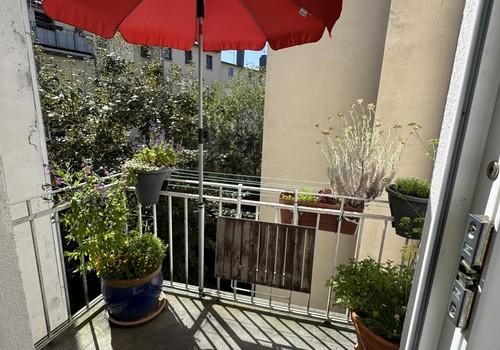 Balkon hinten