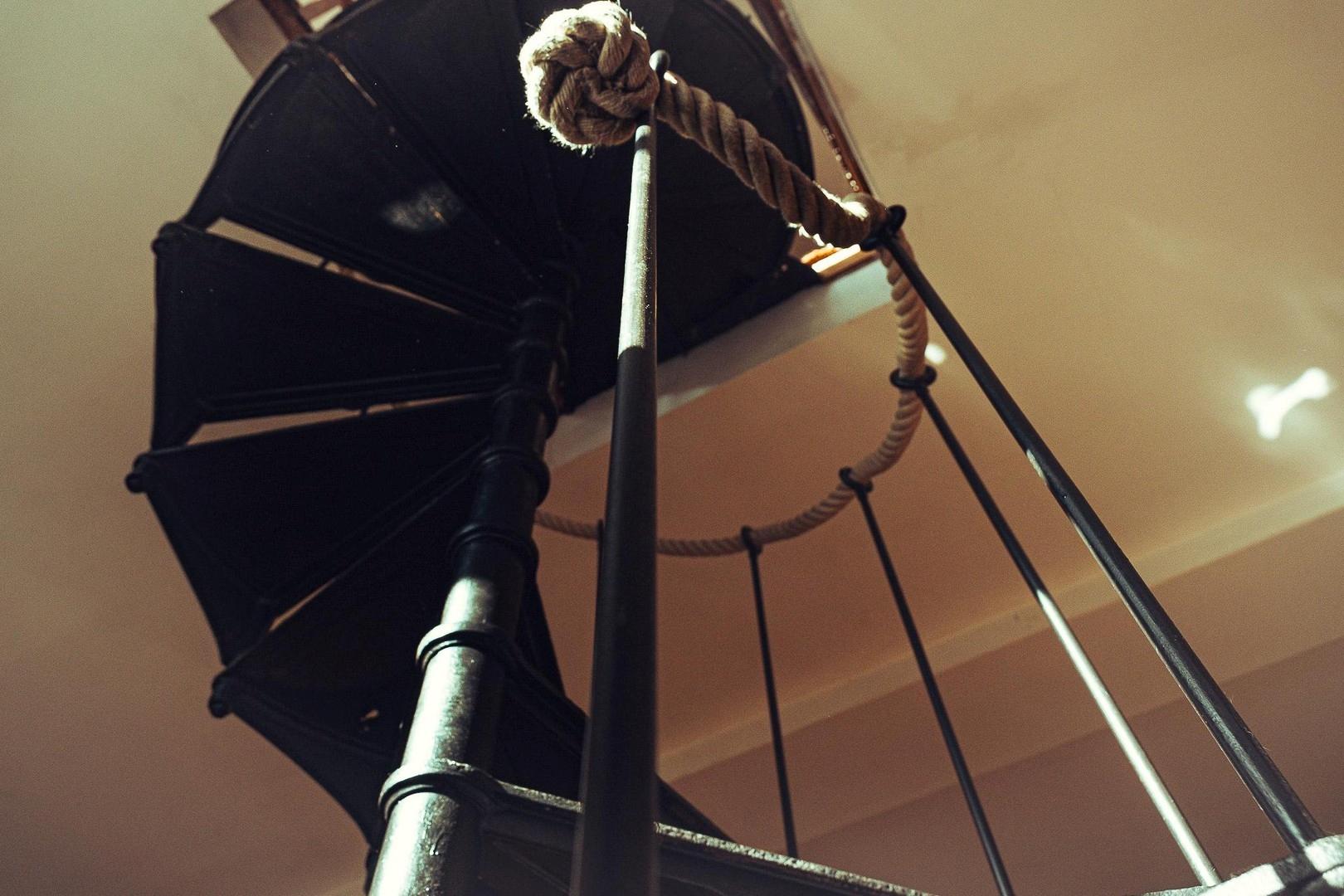 Wendeltreppe Wohnzimmer