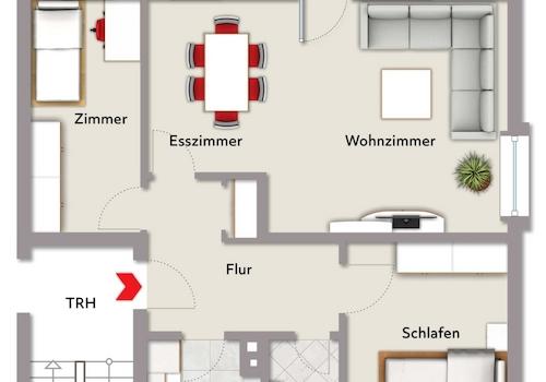 Grundriss ETW Wandsbek