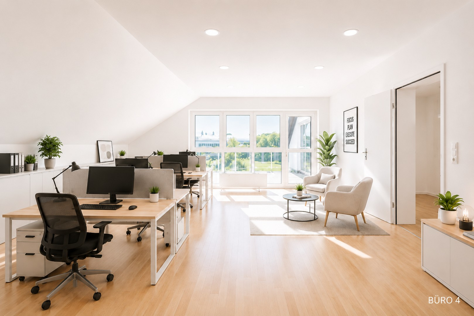 Workingspace Büro 4 - Idee