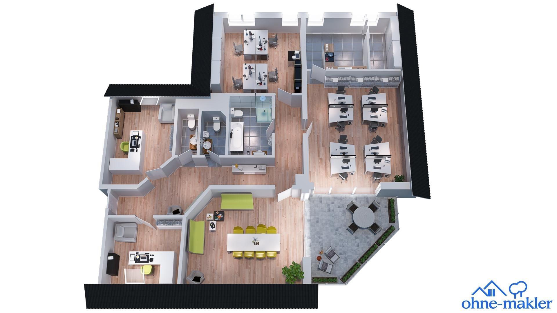 3D Grundriss - Idee