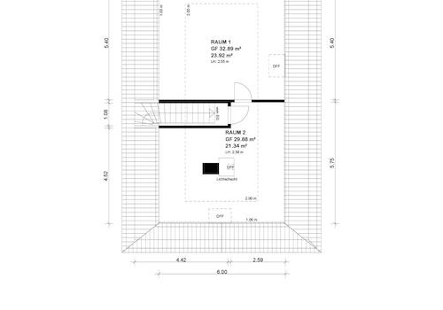 Grundriss Dachgeschoss