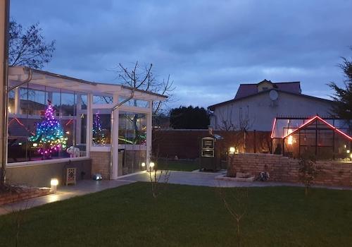 Beleuchtet im Winter