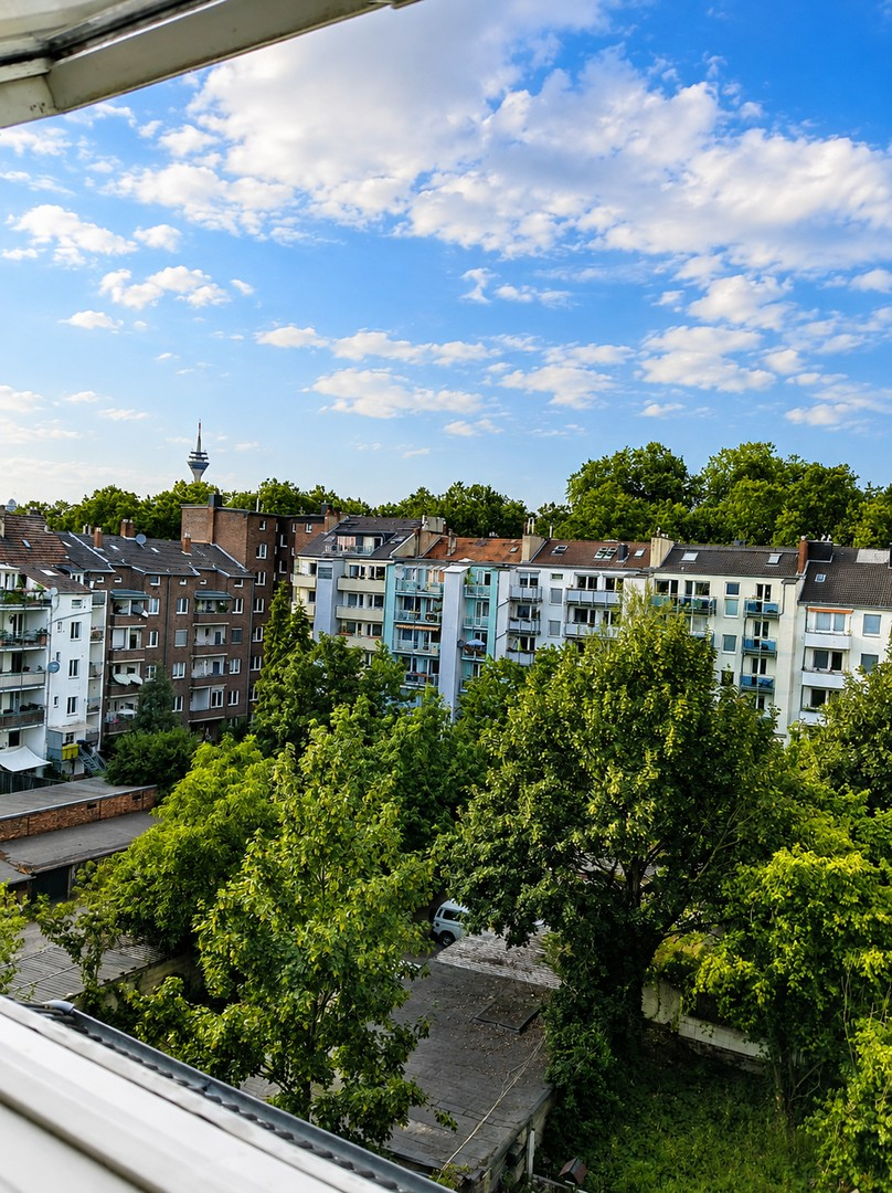 Sicht aus dem Fenster