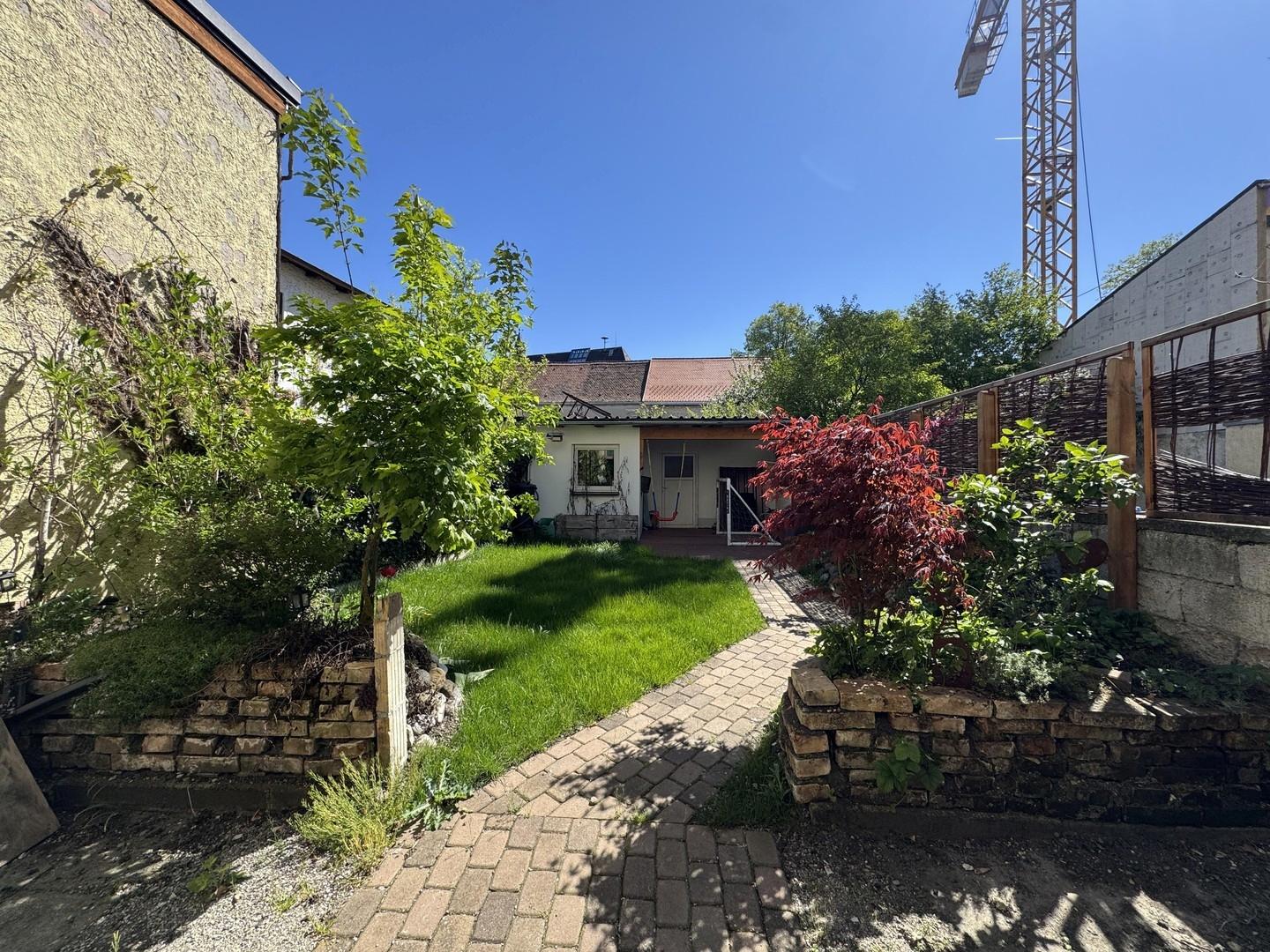 Zugang zum Stadtgarten