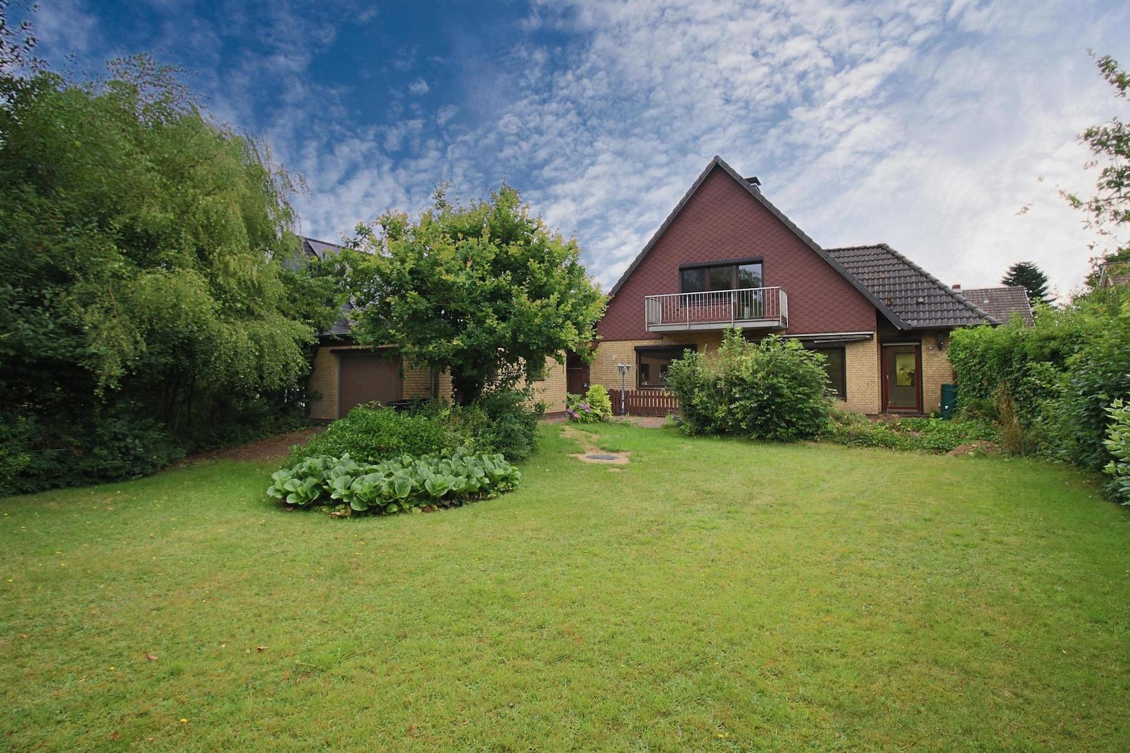 Blick aus dem Garten
