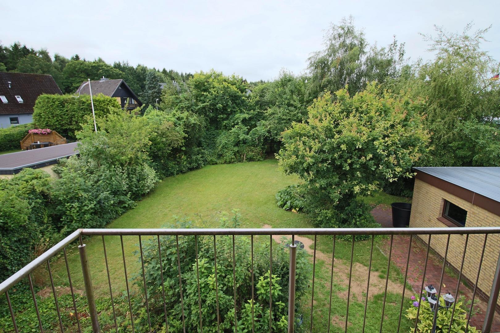 Blick vom Balkon