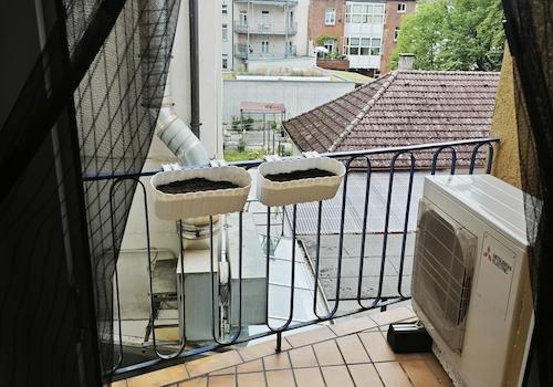 Küche Balkon