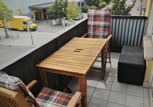 Wohnzimmer Balkon