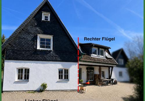 Unterteilung linker und rechter Flügel