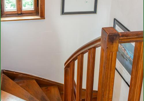 Treppe aus Massiveiche