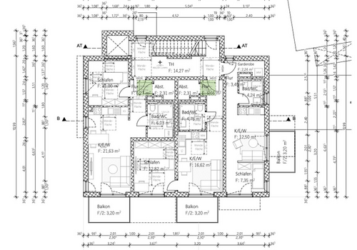 1. OG - Momentane Wohn-Planung