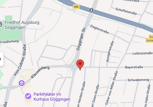 Ausschnitt von Google Maps
