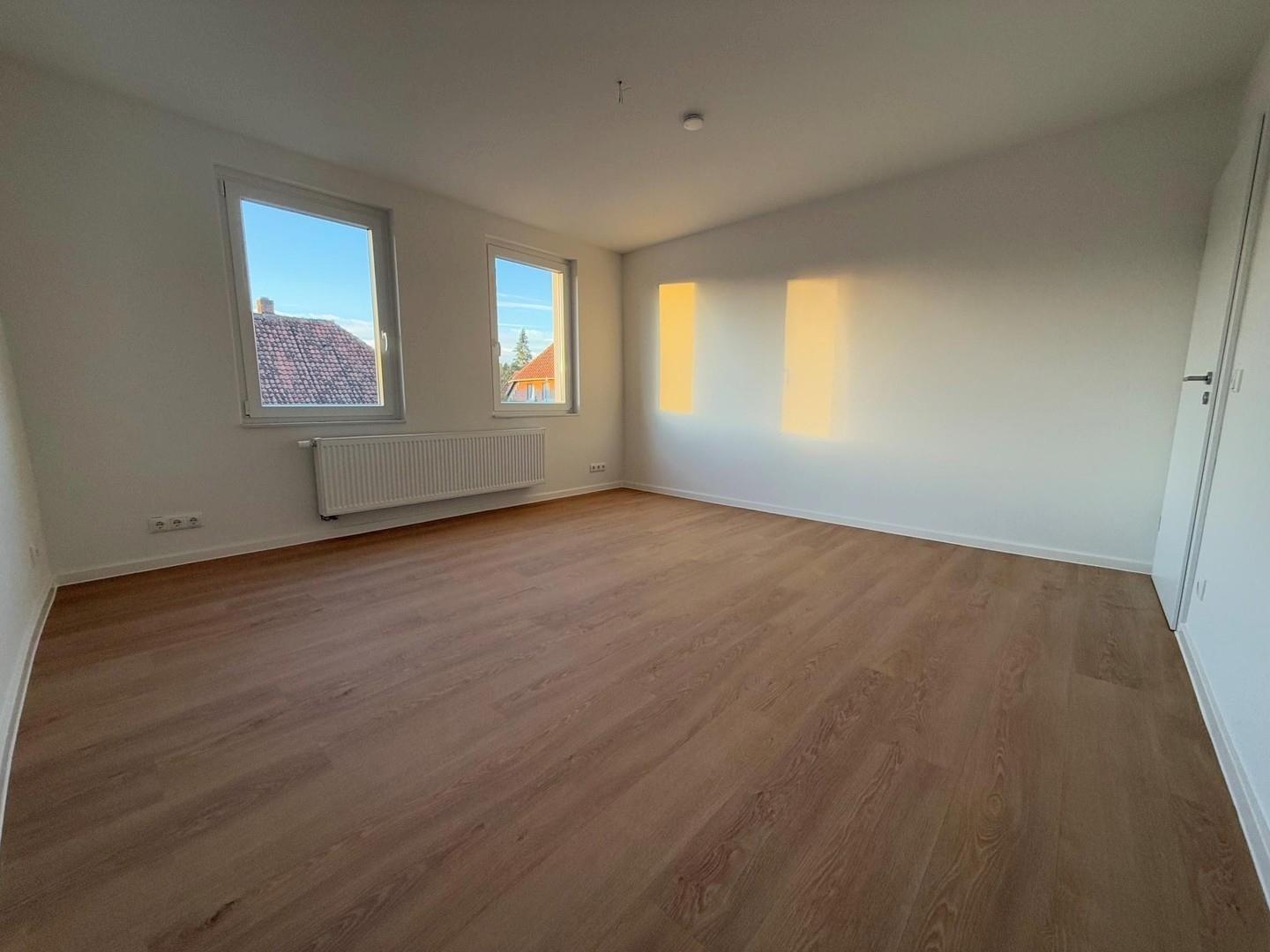 Wohnzimmer unmöbliert