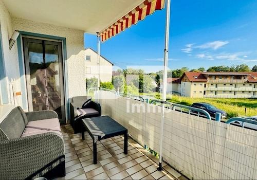 Balkon / Panoramablick ins Grüne