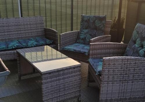 Terrasse mit traumhaftem Blick