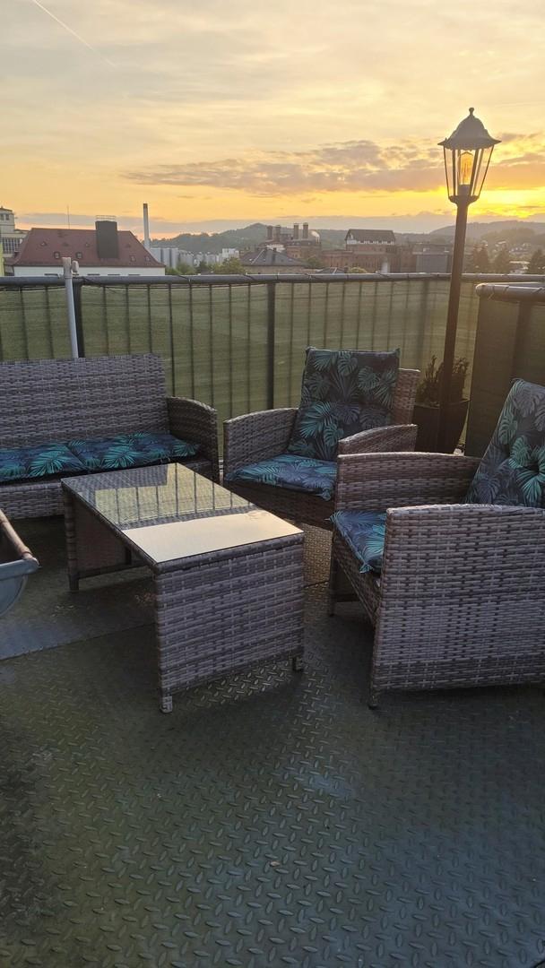 Terrasse mit traumhaftem Blick