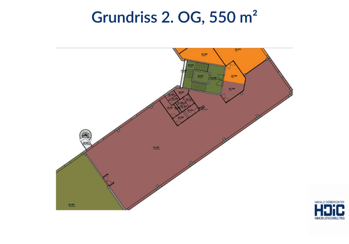 Grundriss 2. OG, 550 m_