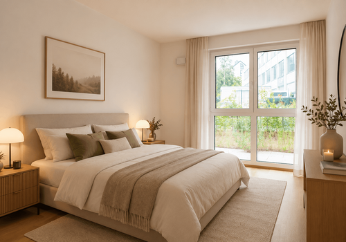 Schlafzimmer (KI visualisiert)