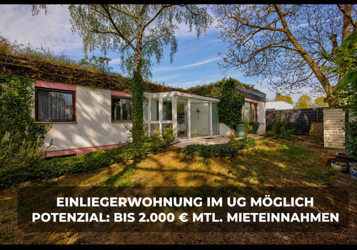 Südansicht mit Wintergarten
