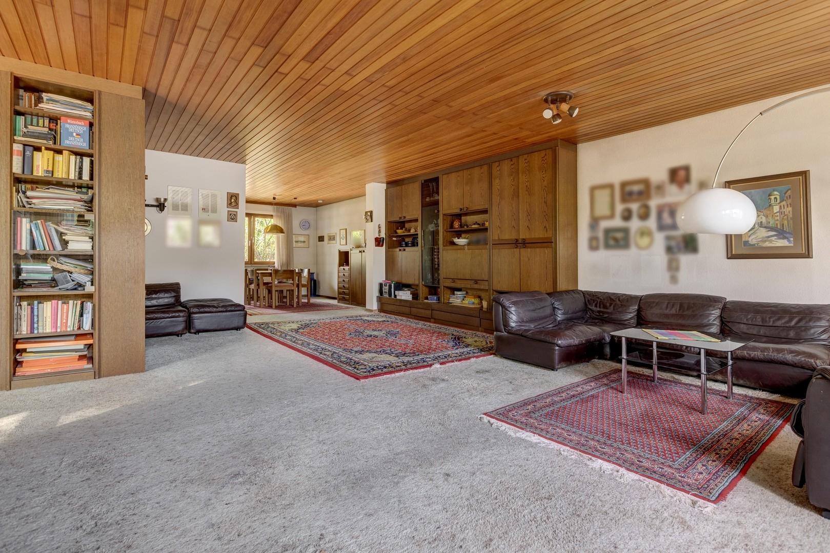 Wohnzimmer Blick Esszimmer