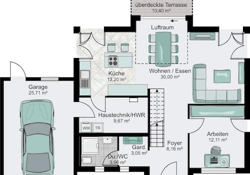 Beispiel Grundriss EG