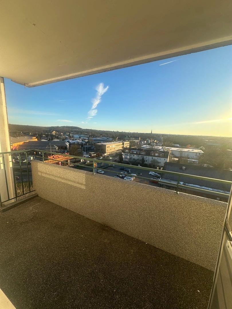 Aussicht vom Balkon