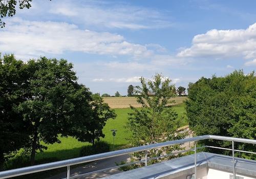 Blick von Dachterrasse