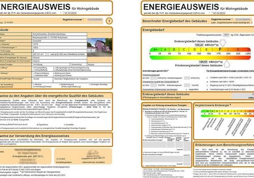 Energieausweis neu 10/25