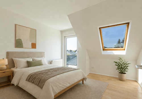 Schlafzimmer I - visualisiert