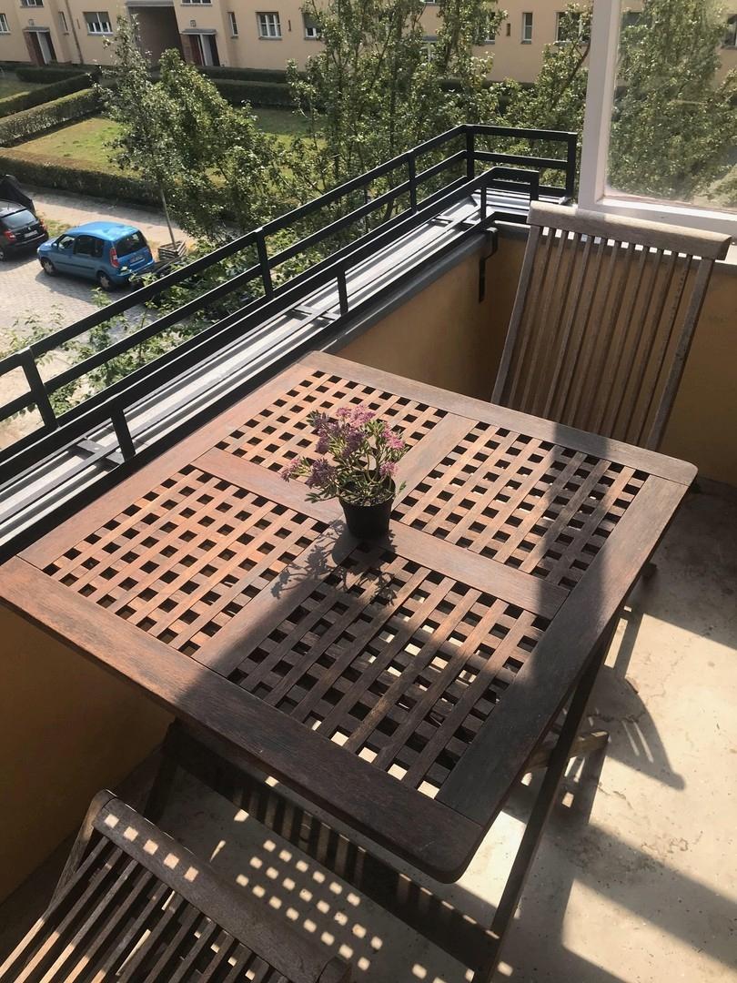 Balkon, Richtung Süden