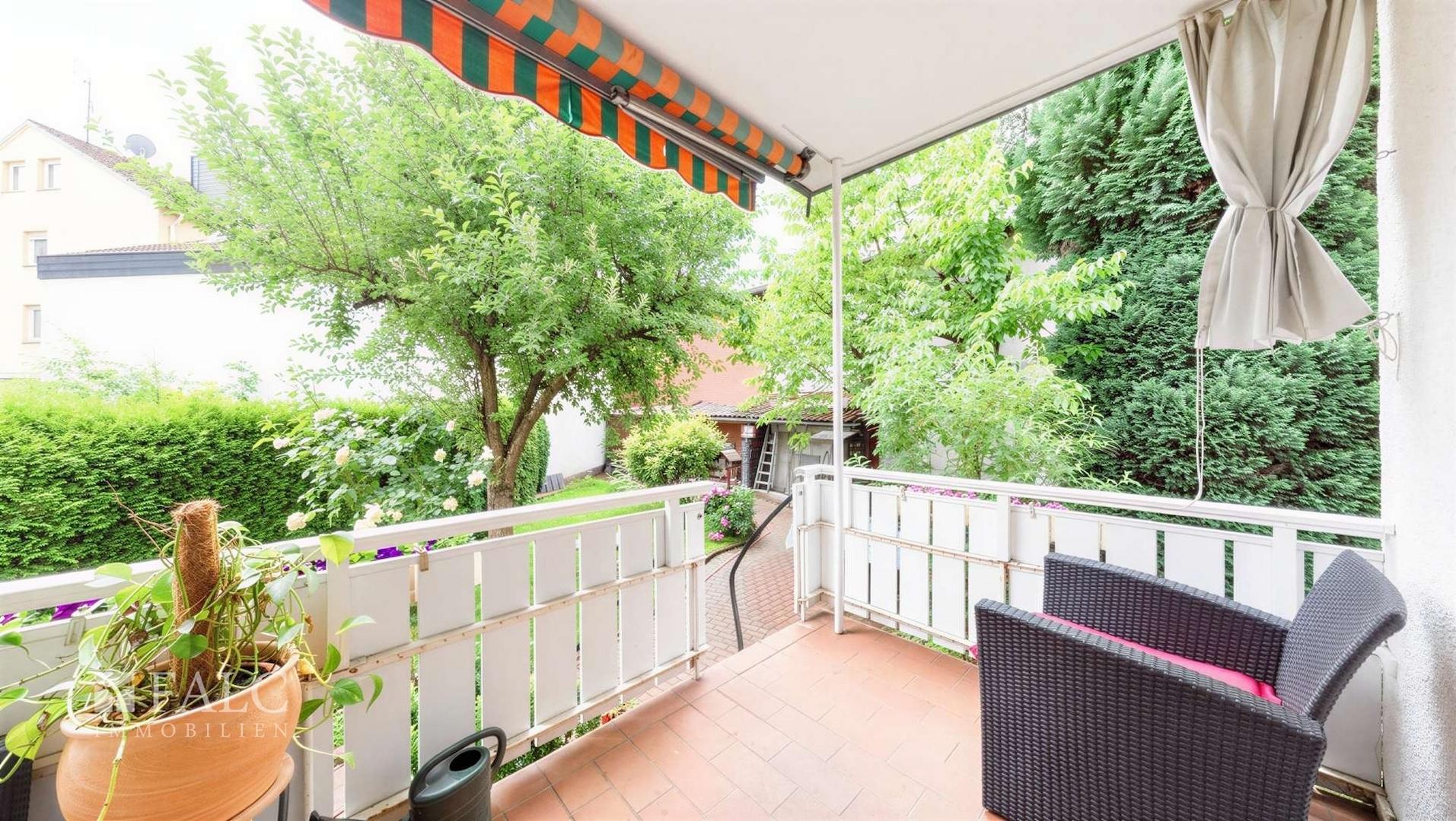 Balkon - Erdgeschoss