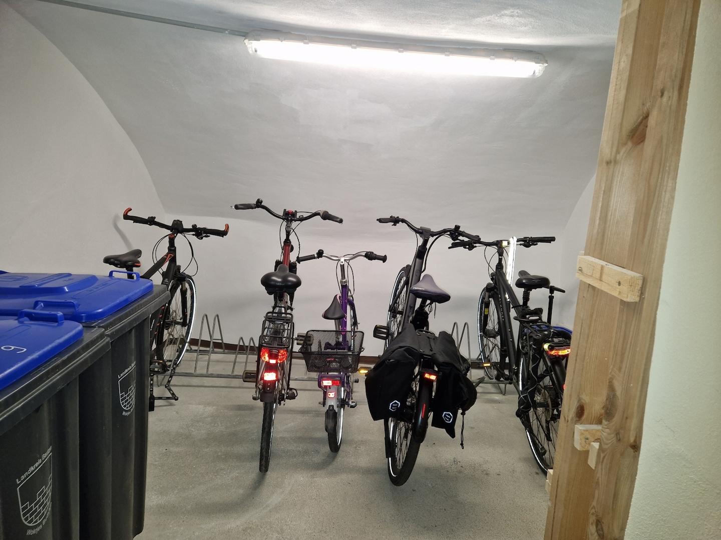 Fahrradraum im EG
