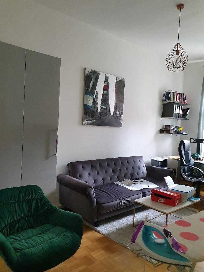 Büro/Schlafzimmer - möbliert