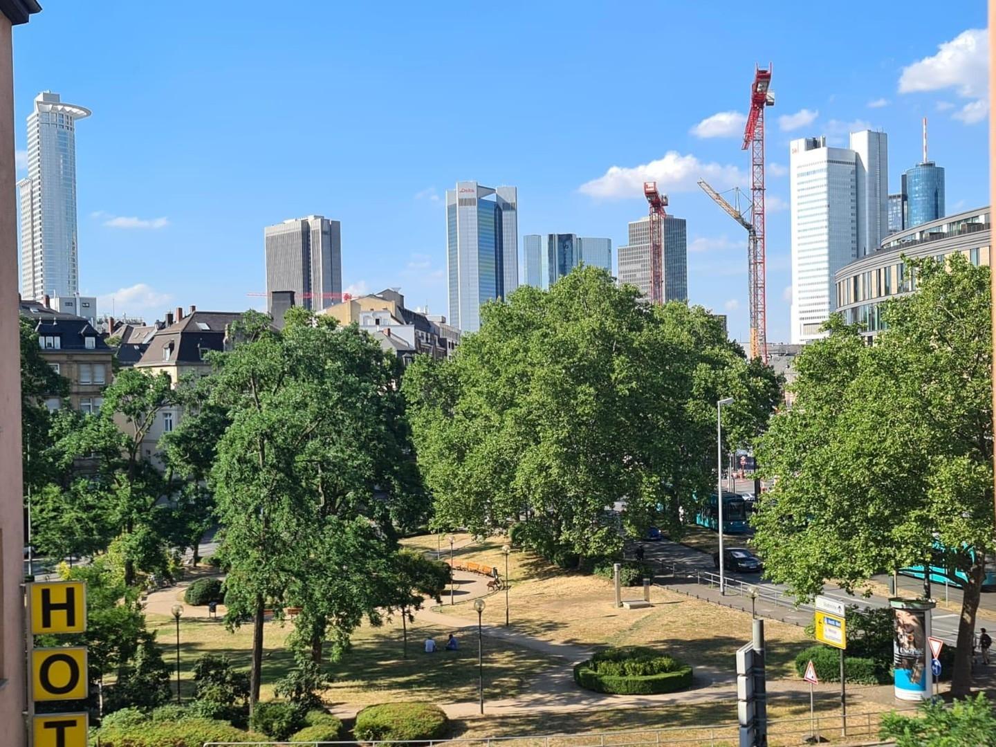 Blick auf Skyline