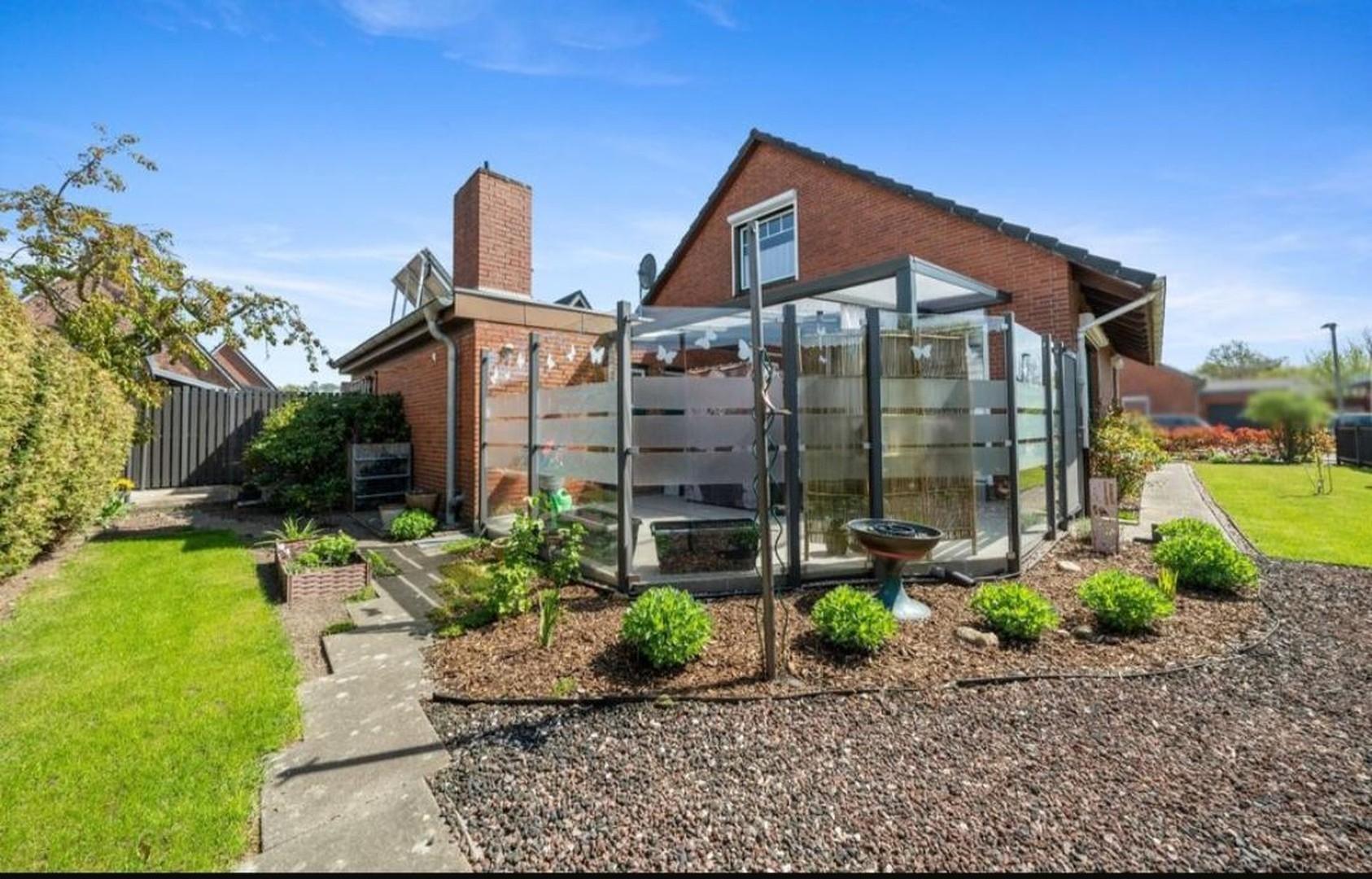 Haus Hinterer Gartenbereich