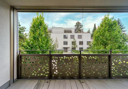 Loggia mit Westausrichtung