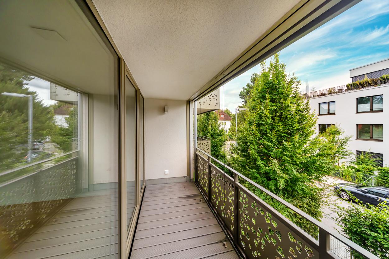 Loggia mit Westausrichtung