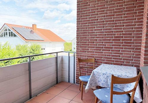 Balkon innen