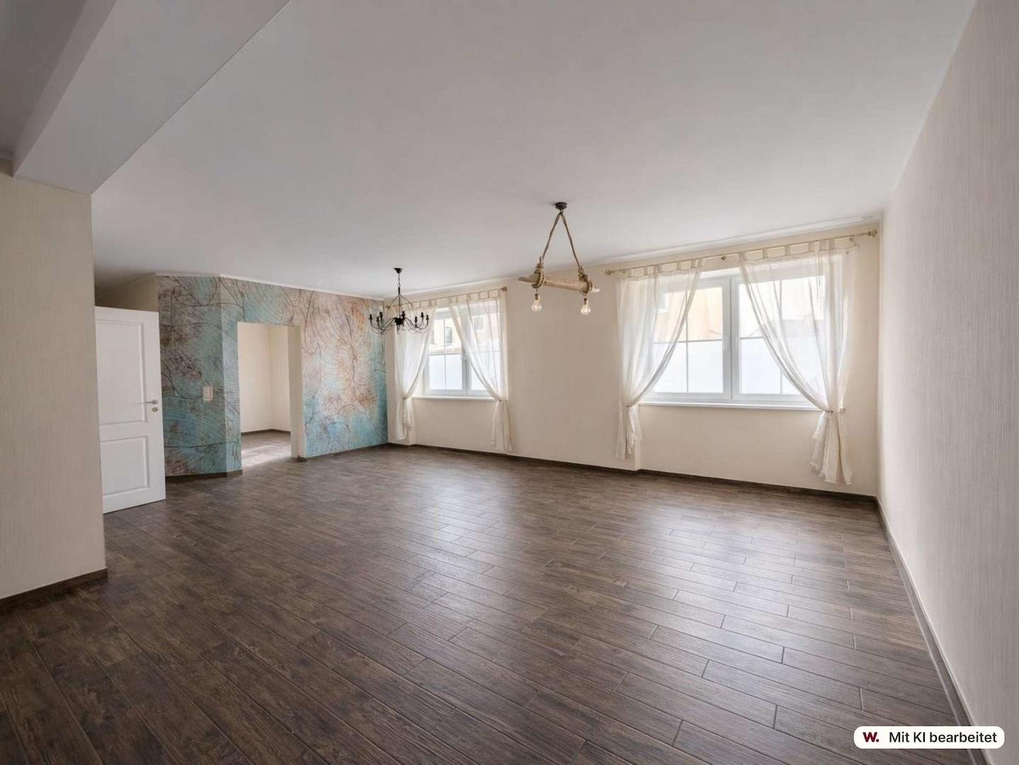 EG Wohnzimmer mit Küche